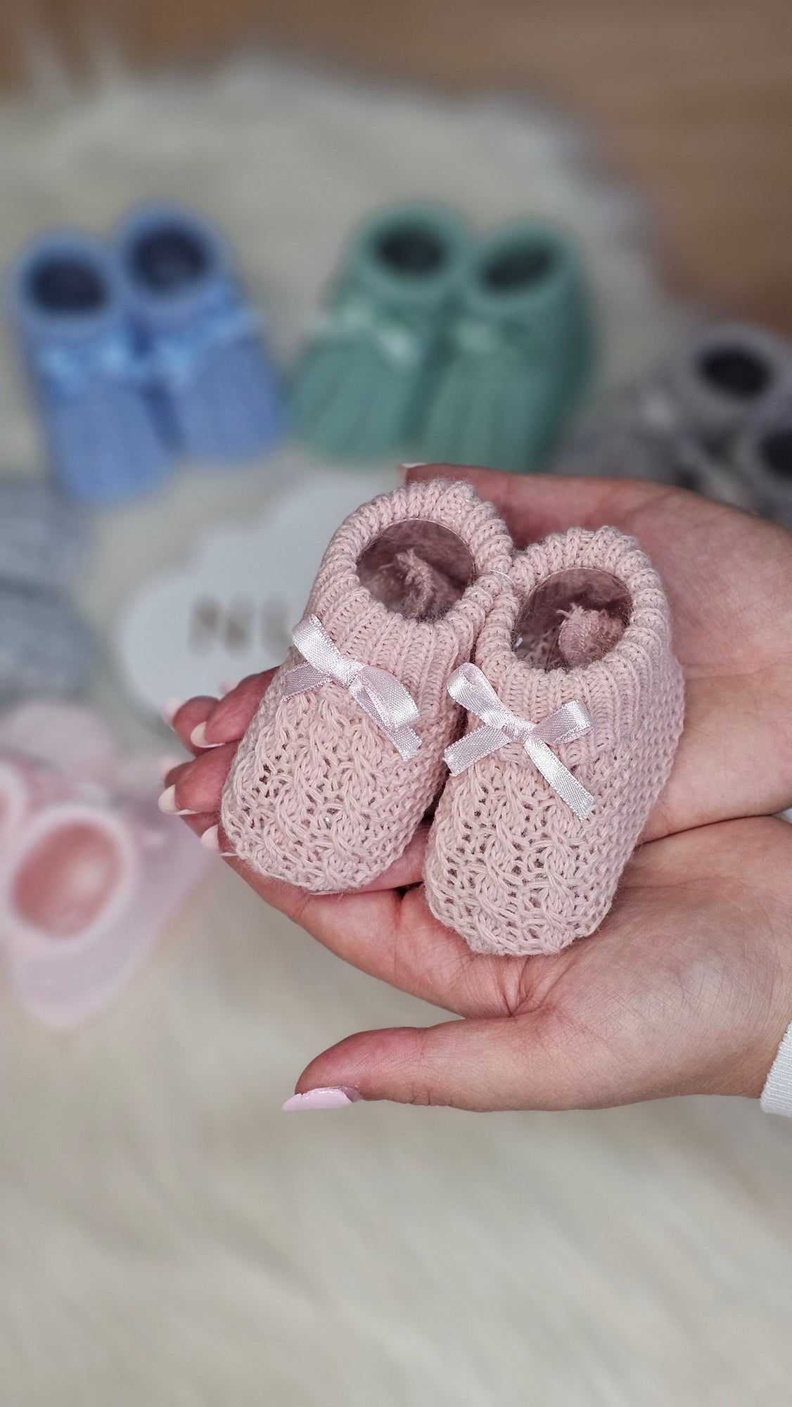 Carapins de Malha com Laço