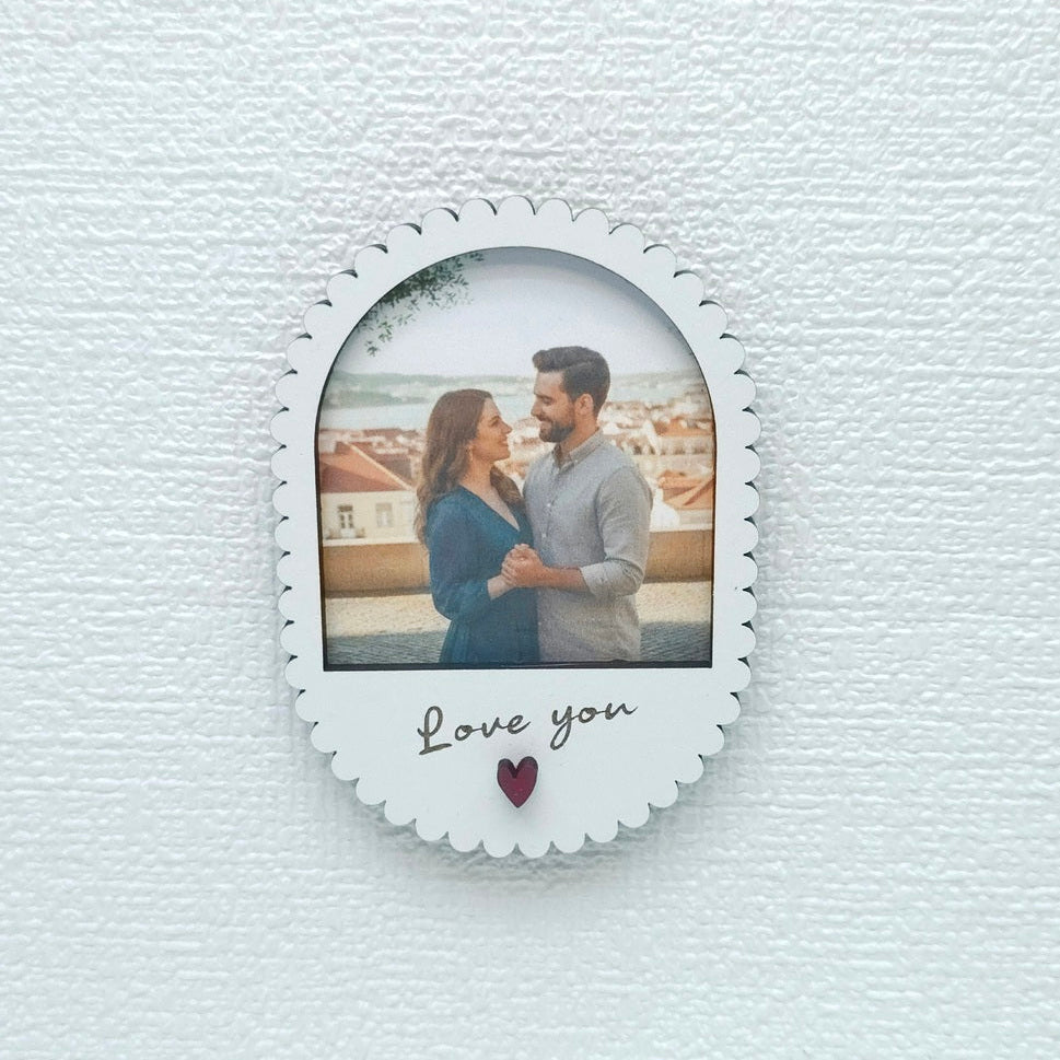 Moldura iman personalizada-dia dos namorados-momento especial