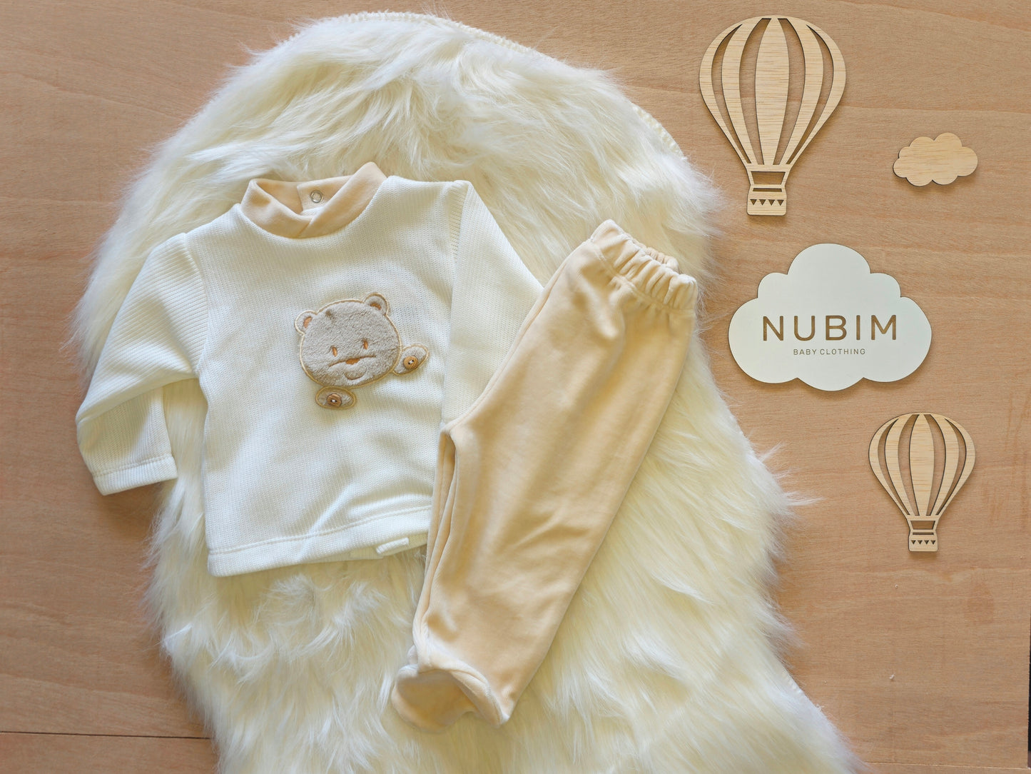 Conjunto 2 Peças Para Bebé - Urso