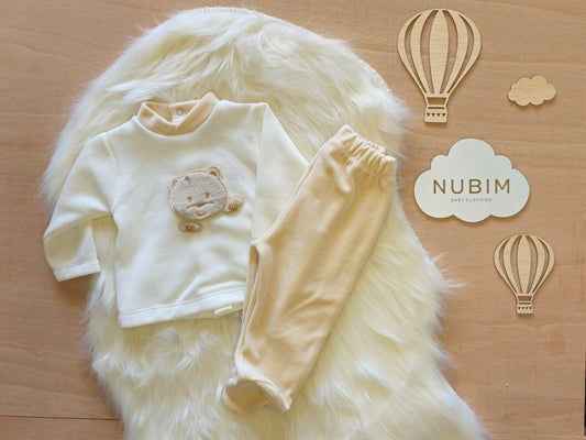 Conjunto 2 Peças Para Bebé - Urso