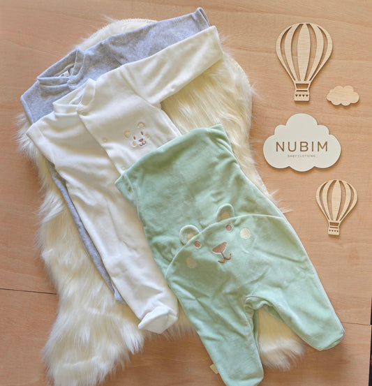 Babygrow Veludo - Ursinho