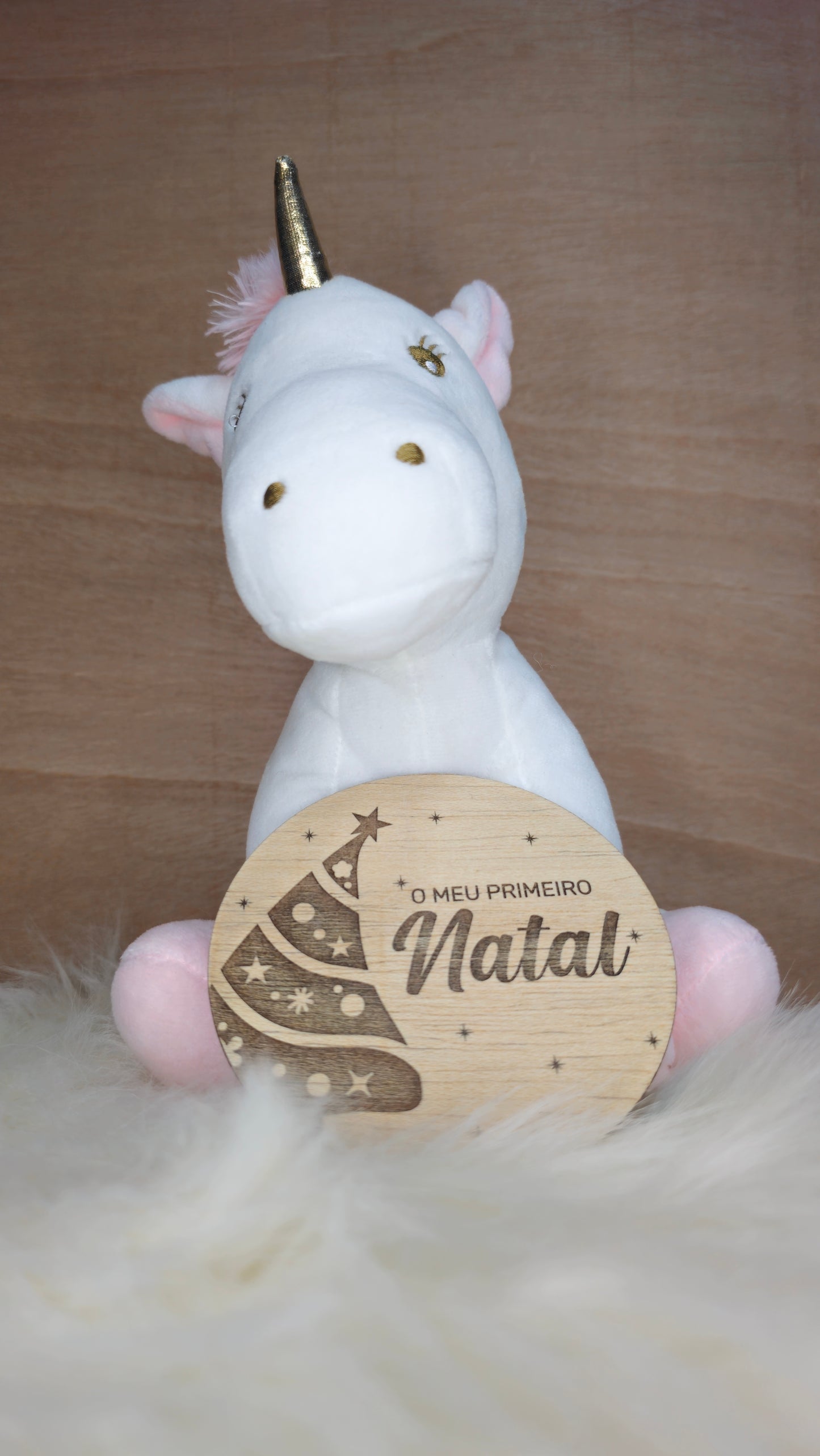 Placa Milestone – O Meu Primeiro Natal