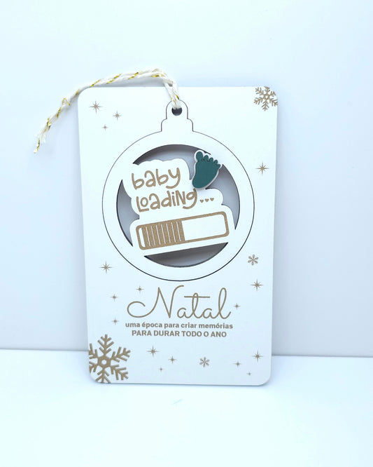 Postal Natal "Baby Loading..."
