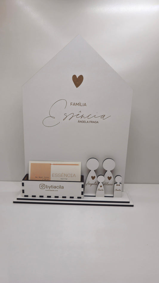 Quadro de Família - a nossa casa - Personalizado