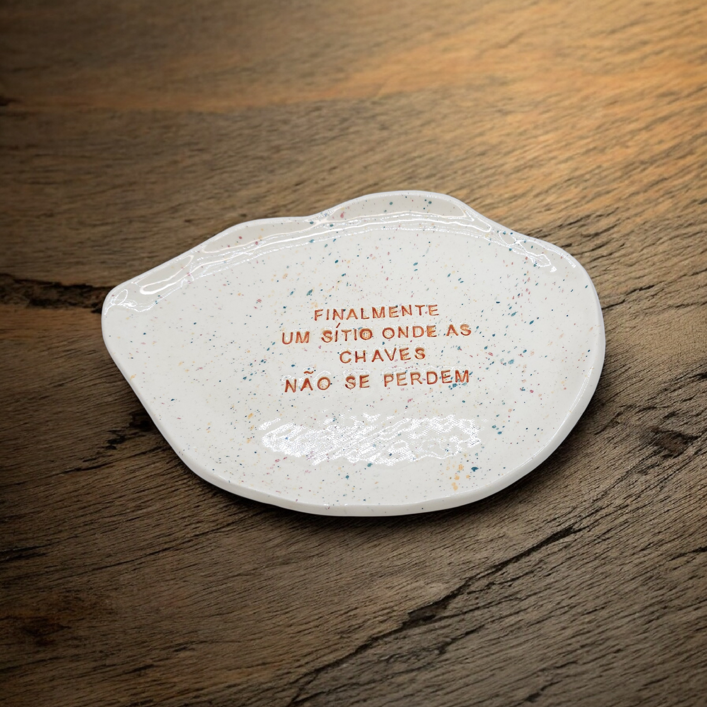 Bandeja chaves-pousa merdas-largar as merdas-joias