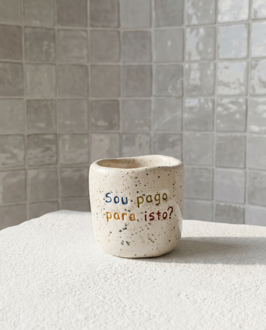Copo de Café Inês - "Sou pago para isto?"