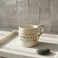 Caneca de cerâmica artesanal modelo Francisca, personalizada