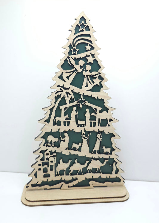 Árvore com Presépio