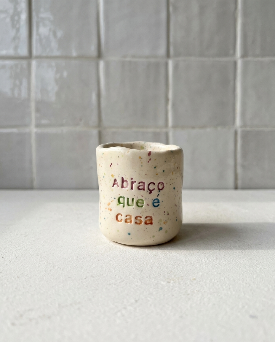 Copo de Café Inês - "Abraço que é casa"